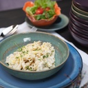 Penne Carbonara (with salad)